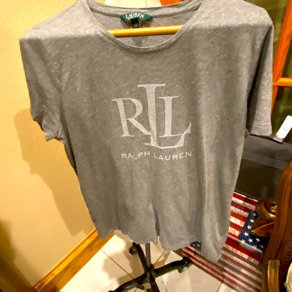 With a studded "LRL" graphic at the front, this cotton-blend - Picture 1 of 7